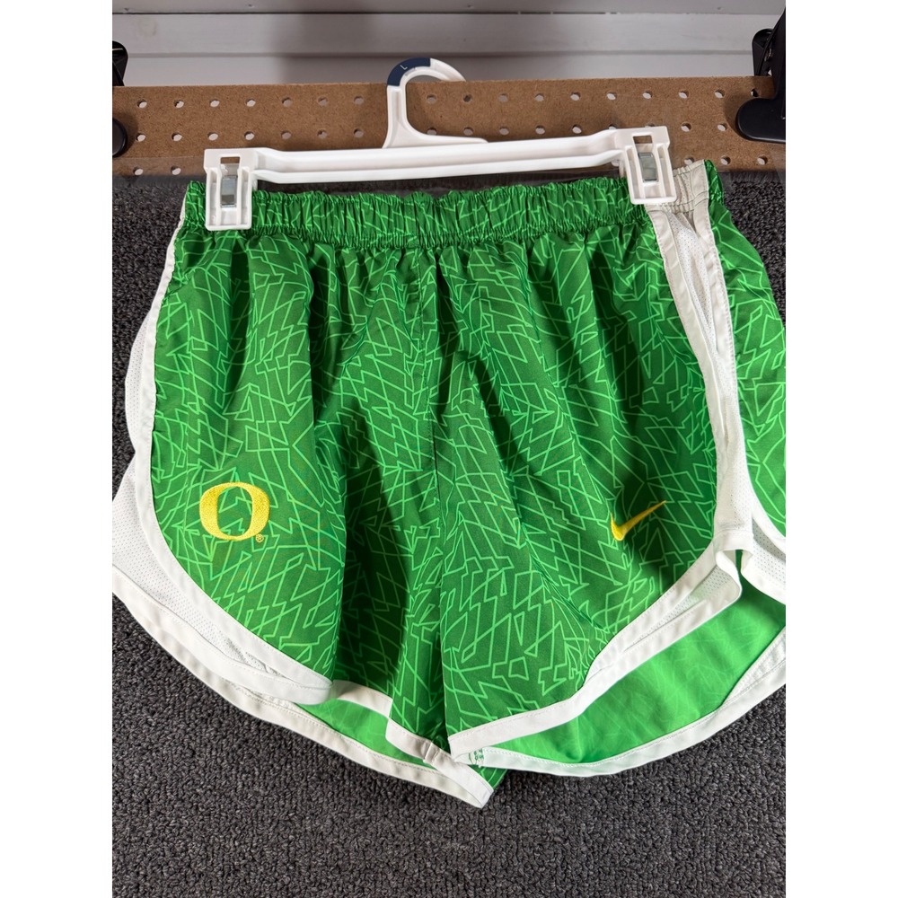 Nike Running Shorts Womens Small Green Oregon Ducks Dri-FIT Tempo DA3841-377